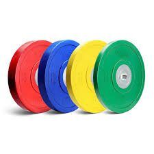 25 Kg Colorfull Bumper Plate With Protech Logo Kırmızı Renk