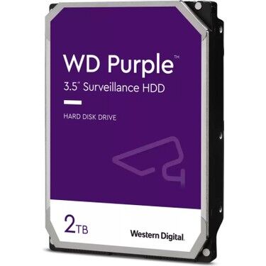 Hdd Wd 3.5&Amp;Quot; 2Tb Wd23Purz Purple 64Mb 7/24