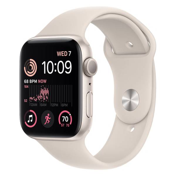 Apple Smartwatch Se Gps 44Mm Starlight Alüminyum Kasa Ve Starlight Spor Kordon - Orta/Büyük - Kktc Bi Sipariş - Teknoloji&Amp;Gt;Akıllı Saat Ve Aksesuarları&Amp;Gt;Akıllı Saat